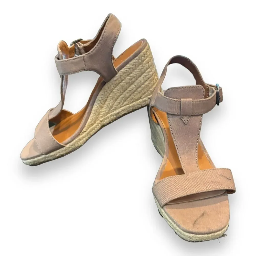 Lucky‎ Brand Millinda Espadrille Wedge Sandals Size 6.5